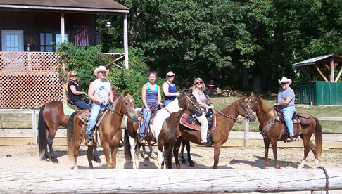 horseback riding